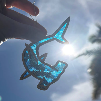 Hammerhead Shark Ornament, Ocean Animal Ornament
