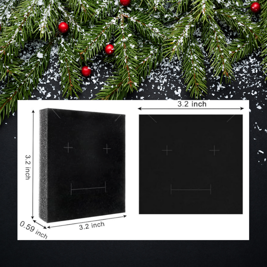 Starry Night Teal & Gold Celestial Keepsake Ornament: One Side Only (Fernville logo on back)