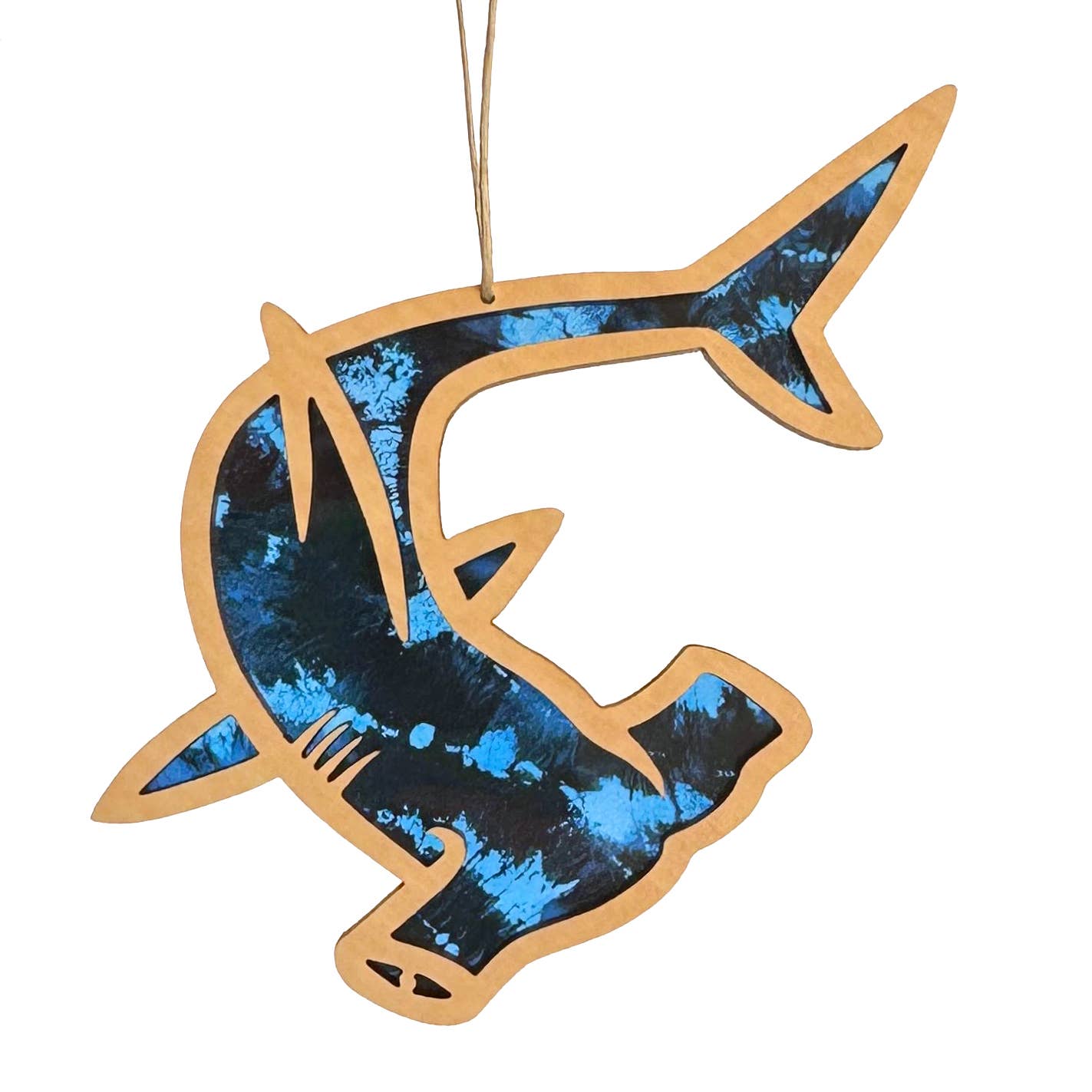 Hammerhead Shark Ornament, Ocean Animal Ornament
